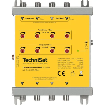 TechniSat Zwischenverstärker 4Z-WB   4-fach-Breitbandverstärker