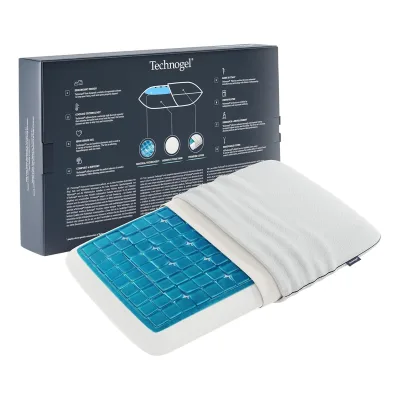 Technogel Technogel® New Generation Deluxe Orthopädisches Gel-Kissen – Premium Nackenstütze