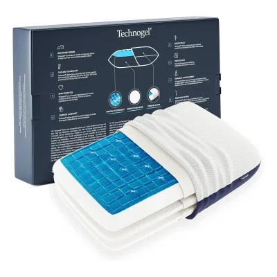 Technogel Technogel® New Generation Deluxe Orthopädisches Gel-Kissen – Premium Nackenstütze