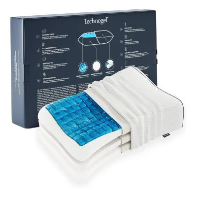 Technogel TECHNOGEL® New Generation Original Anatomic Curve Orthopädisches Nackenstütz-Kopfkissen höhenverstellbar