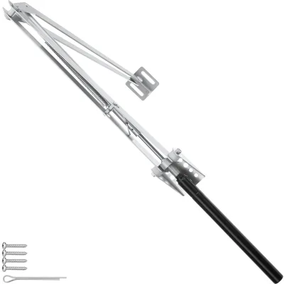 tectake® Automatischer Fensteröffner für Gewächshaus, temperaturgesteuert, Hubhöhe 40 cm, einfache Montage