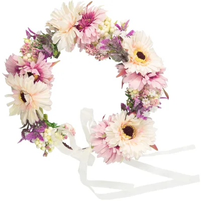 tectake® Blumenkranz Blütenwunder