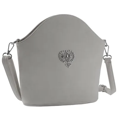 tectake® Handtasche Blütenherz