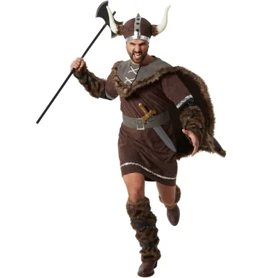 tectake® Herrenkostüm Wikinger