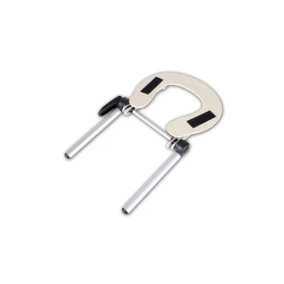 tectake® Kopfstütze für Massageliegen, aus Aluminium, Klettverschluss zur Befestigung des Polsters, leichte Reinigung