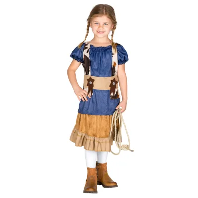 tectake® Mädchenkostüm Cowgirl Wynonna