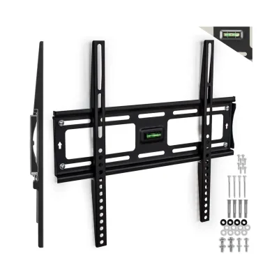 tectake® TV Wandhalterung, für 26 - 75 Zoll (66 - 191 cm), stufenlos breitenverstellbar, bis 100 kg