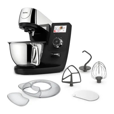 Tefal QB950D iCOACH Küchenmaschine TOUCH WIFI Küchengerät 5,5 Liter Schüssel