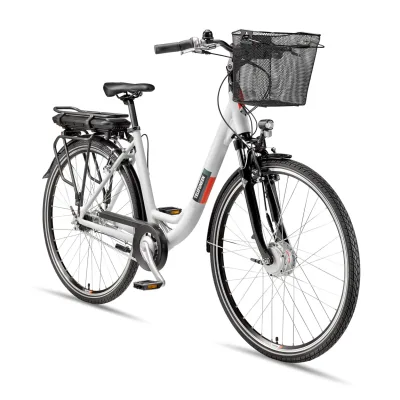 Telefunken City E-Bike   Elektrofahrrad 28 Zoll   7-Gang Nabenschaltung   Frontmotor   536,5Wh Akku   EBike Pedelec RC667
