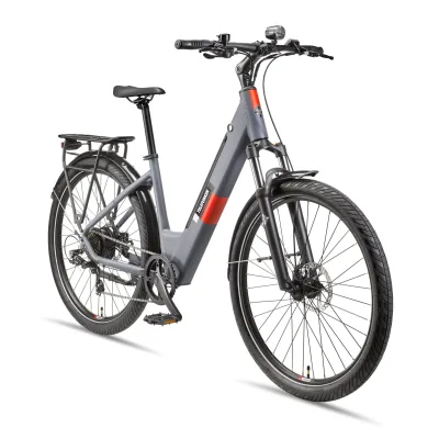Telefunken City SUV E-Bike   Elektrofahrrad 27,5 Zoll   Heckmotor  7-Gang Kettenschaltung   468 Wh Akku   Pedelec SUV300