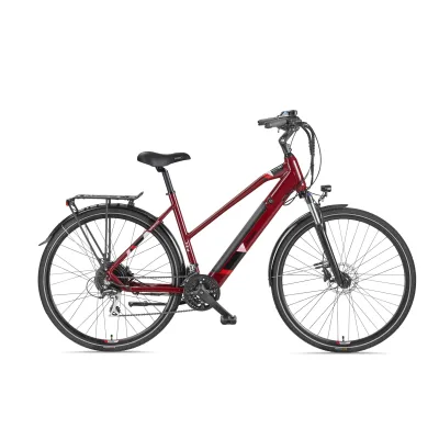 Telefunken Expedition Trekking E-Bikes, Damen, XC940, weinrot, versch. Ausführungen
