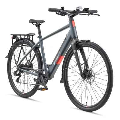 TELEFUNKEN UH210 E-Urban-Bike Herren 28" granitgrau