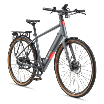 TELEFUNKEN UH220 E-Urban-Bike 28" titangrau