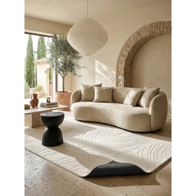 Teppich Antirutsch Creme 200x280 cm - DALAR   Kadima Design