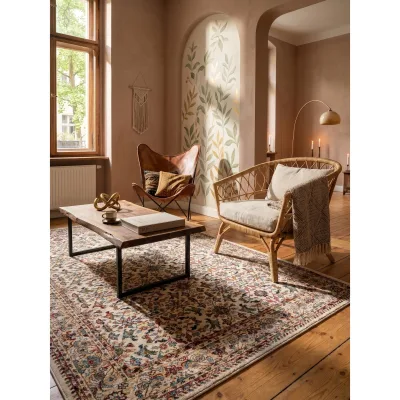 Teppich Berber Natur 120 x 170 cm - GLAZERT   Kadima Design