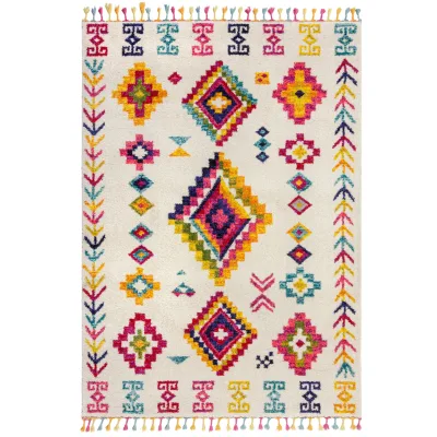 Teppich Boho Bunt 160 x 230 cm - ARUN   Kadima Design
