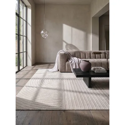 Teppich Kurzflor Beige 120x170 cm - ERESMA   Kadima Design