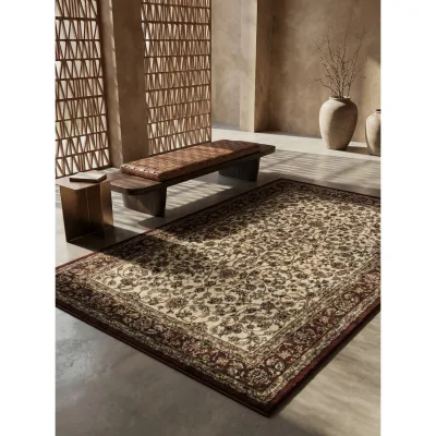 Teppich Kurzflor GEISLER in Creme, orientalisch, 120 x 170 cm