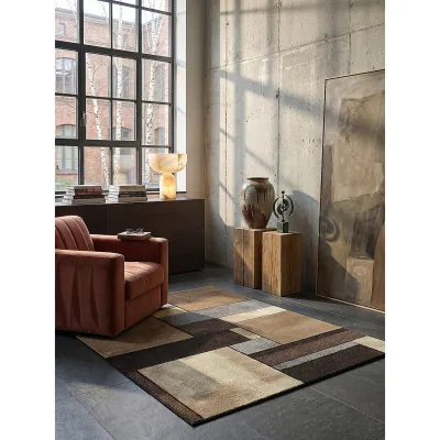 Teppich Polypropylen Beige 120x170 cm - BIENO   Kadima Design