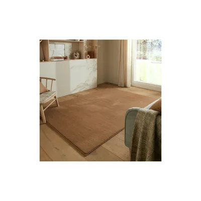 Teppich uni Braun 200 x 290 cm - BLITH   Kadima Design