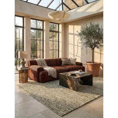 Teppich uni Grün 120 x 170 cm - MEDWAY   Kadima Design