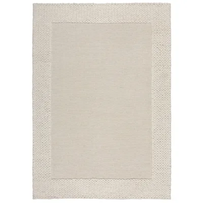Teppich Wollmischung Beige 160 x 230 cm - CALDER   Kadima Design