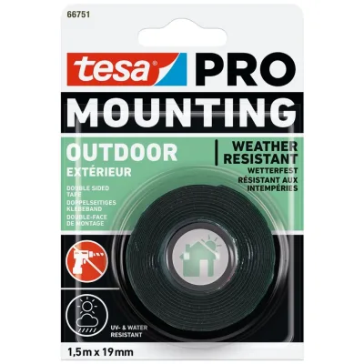 Tesa tesa Montageband Mounting PRO Outdoor1,5m:19mm 66751-00000-00