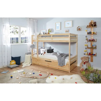 Livetastic Etagenbett Natur 90x200 cm