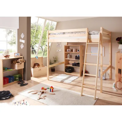 Livetastic Hochbett Ticaa 891341 Matthias 140 Kiefer 140x200 cm