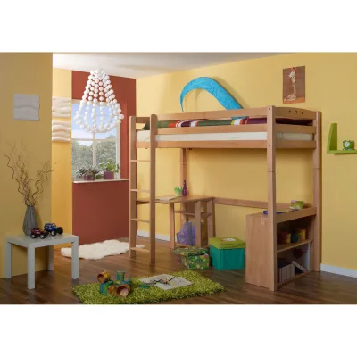 Livetastic Hochbett Ticaa 800305 Tolly R Buche 90x200 cm