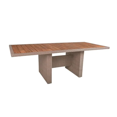 Tisch BRAGA 220 cm, weidenbraun