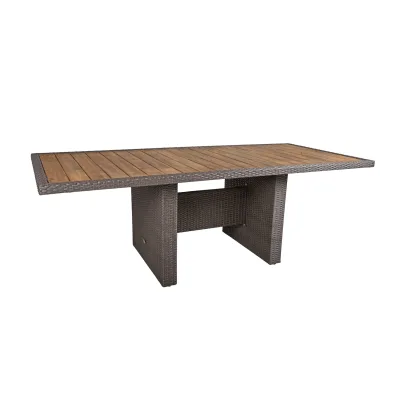 Tisch BRAGA 220 cm, weidengrau