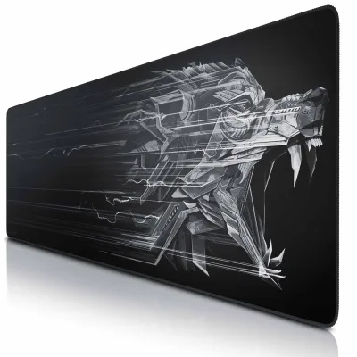 Titanwolf Gaming Mauspad, XXXL Speed Mousepad 1200 x 400 mm, Geschwindigkeit & Präzision, Epsilon