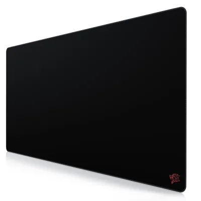 Titanwolf Gaming Mauspad, XXXL Speed Mousepad 1200 x 600 mm, Geschwindigkeit & Präzision, Logo rot