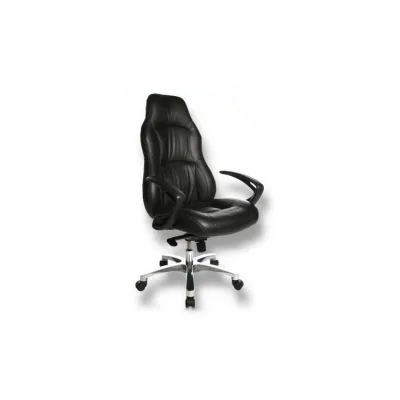 Topstar Luxus Chefsessel OFFICE RS1 Leder mit Armlehnen