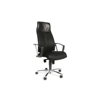 Topstar Profi Chefsessel HIGH SIT UP Stoff mit Armlehnen (nicht höhenverstellbar)