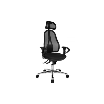 Topstar Profi Chefsessel OPEN POINT SY SOMO Stoff / Netzstoff mit Armlehnen (höhenverstellbar)