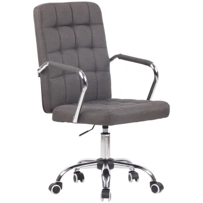 TPFLiving Bürostuhl Dunkelgrau 56x103x60 cm