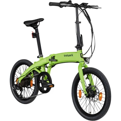 Tretwerk Akimbo Plus E Bike 20 Zoll Klapprad Elektrofahrrad 360Wh 155 - 190 cm Pedelec Klappfahrrad 8 Gang