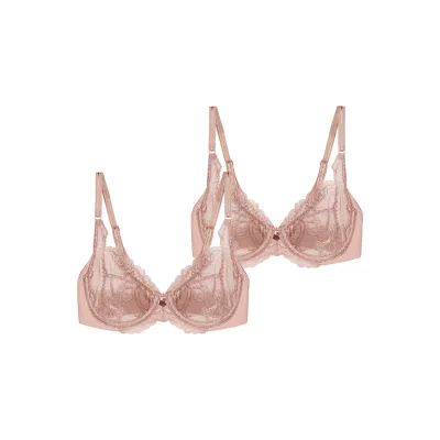 Triumph Damen Bügel-BH Wild Peony Florale 2er Pack