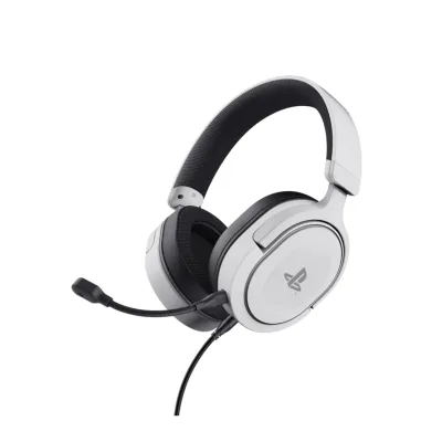 Trust GXT 498 FORTA für PS5 weiß Gaming-Headset (PC, PS4, Stereo Sound, abnehmbares Mikrofon)