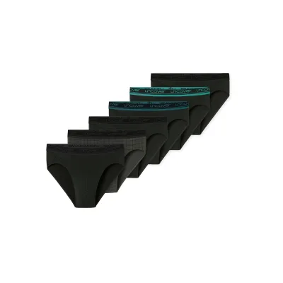 uncover by SCHIESSER Herren Rioslip Cotton Serie 6er Pack