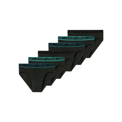 uncover by SCHIESSER Herren Rioslip Cotton Serie 6er Pack