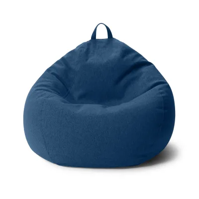 URBANARA Sitzsack 120l blau Basic-Comfort