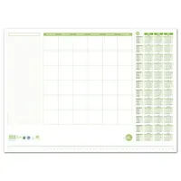 Ursus® Schreibunterlage Green mit Kalender 3 Jahre