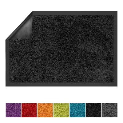 use & wash Schmutzfangmatte Use&Wash   Schwarz 1000