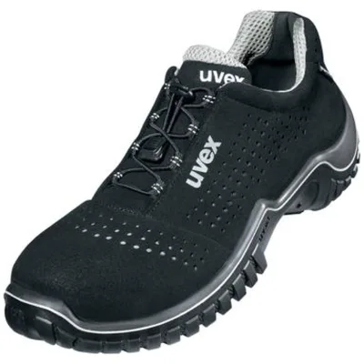 UVEX Sicherheitshalbschuh motion style 69898 S1 W11 Gr. 38 schwarz/silber