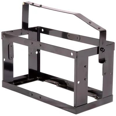 Valpro Kanisterhalterung L.377mm B.174mm H.485mm Tiefschwarz RAL 9005 2,87kg