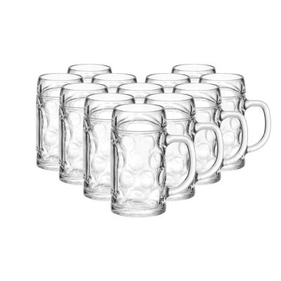 Van Well Bierkrüge geeicht München 0,5 Liter 12er Set