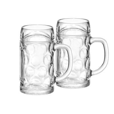 Van Well Bierkrüge geeicht München 0,5 Liter 2er Set